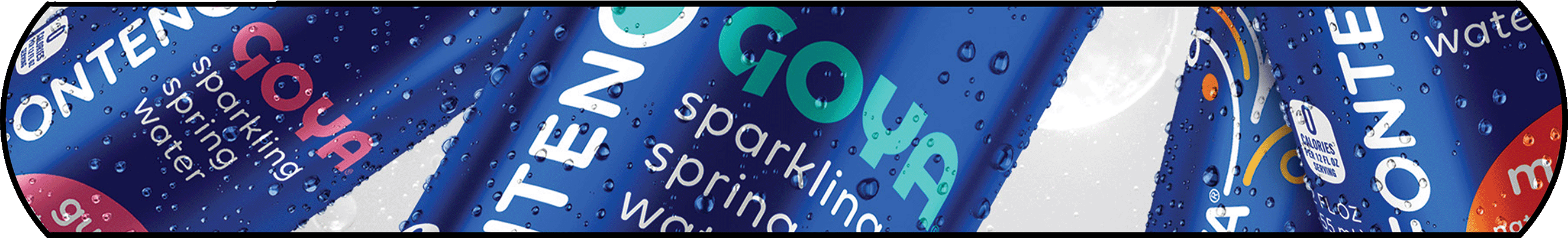 Sparkling Spring Water Banner